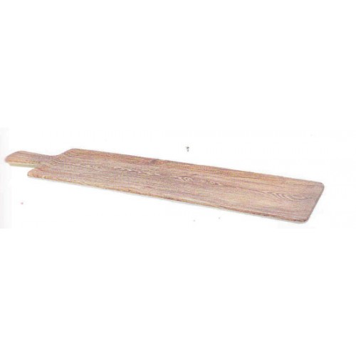 Vassoio rettangolare melamina effetto legno con manico cm. 61x16