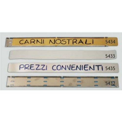 Portacartelli inox