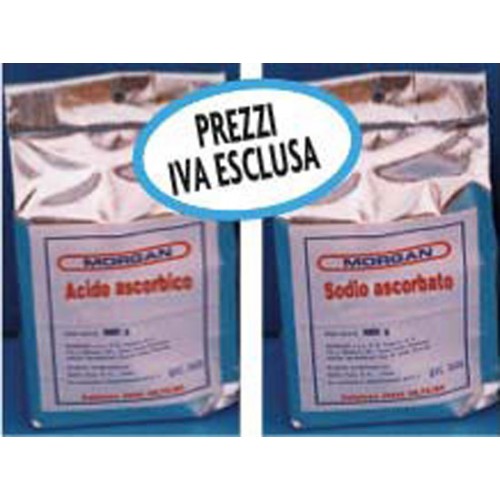 ACIDO ASCORBICO E300 E SODIO ASCORBATO E301, prezzi per confezioni da Kg 1.