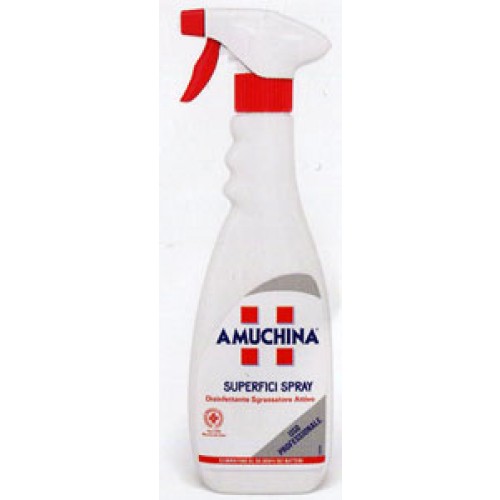 SUPERFICI SPRAY, Disinfettante Sgrassatore Attivo, LINEA IGIEN-CARNE,  Amuchina professional, reg. minestero salute, indicato per macellerie,  salumifici, industrie carni, prezzi per flaconi da ml 750. - Lavorazione  carne