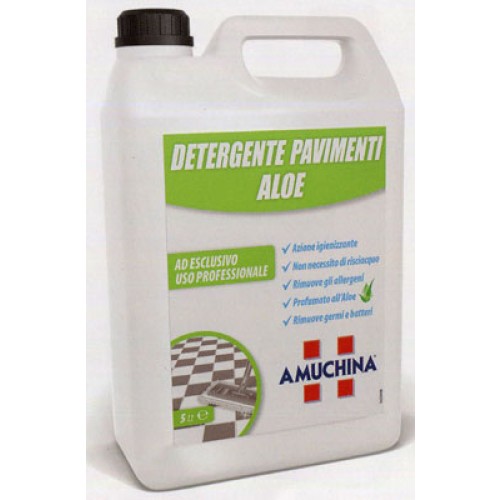 DETERGENTE PAVIMENTI ALOEi, LINEA IGIEN-CARNE, Amuchina, per uso  professionale nella lavorazione della carne e formaggi, macellerie,  caseifici, salumifici, aziende agricole, ristorazione, prezzi per taniche  da 5 litri. - Caseifici - Az. agricole