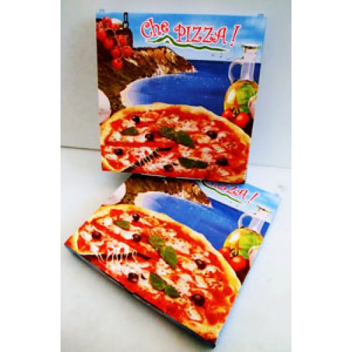 Scatole per pizza in cartone con stampa a colori