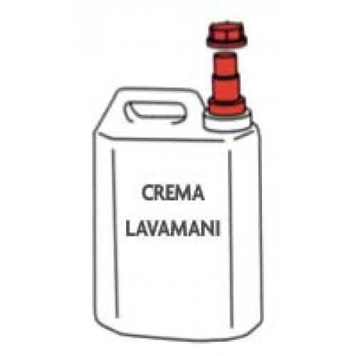 Crema lavamani sanitizzante per industria carni, prezzi per taniche da lt 5.