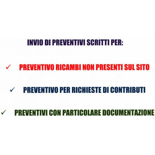 Invio di preventivi di vari tipi