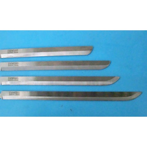 Lame INOX con attacco UNIVERSALE per elettrocoltelli a batteria e a corrente, in varie misure per taglio  di arrosticini, spiedini, cubi, cubetti di carne, con risparmio di tempo e fatica nelle lavorazioni professionali.