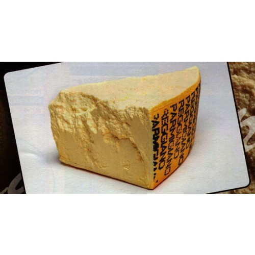 1 spicchio finto di Parmigiano Reggiano mm 200x180