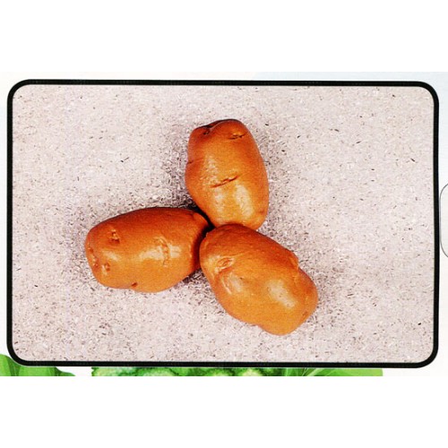 3 patate piccole finte mm 45x75 (prezzi per 1 confezione da 3 patate piccole)