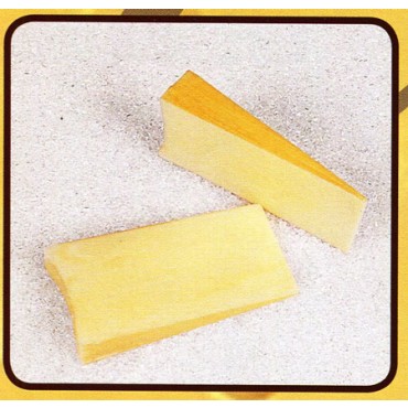 2 fette di fontina finte mm 160x75