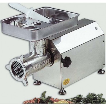 Tritacarne Elettrico Professionale 850W per Carne Macinata - Acciaio Inox  190RPM