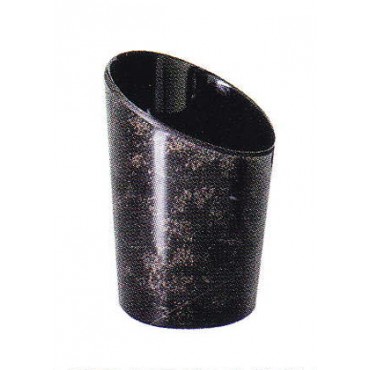 Bicchiere cono meteora gold diametro cm.7,4xh.11