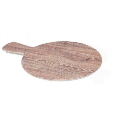 Taglieri in melamina effetto legno tondi