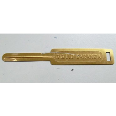 Fermaglio a collarino 12x80 per chiudere sacchetti grandi e molto grandi.