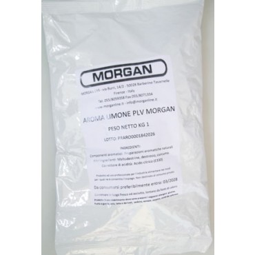 AROMA LIMONE PLV MORGAN, prezzi per confezioni da kg. 1.