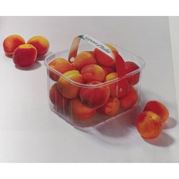Cestini per frutta e verdura con manico.