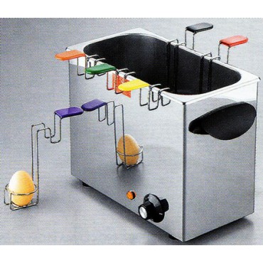 Cuociuovo elettrico inox cm 36x20 H 29 W 2000 - PREZZO DA SCONTARE DEL 5%.