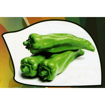 3 peperoni Elba verdi finti mm 40x160 (prezzo per 1 confezione da 3 peperoni Elba verdi)