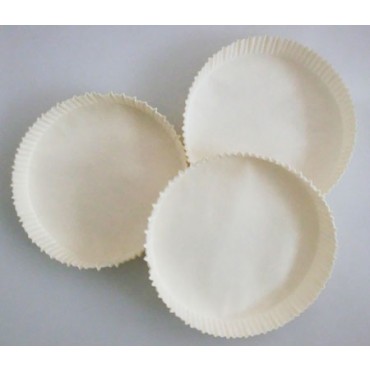 Pirottini o scodellini in carta forno diametro cm 10, altezza mm 15, confezioni da pz 1500.