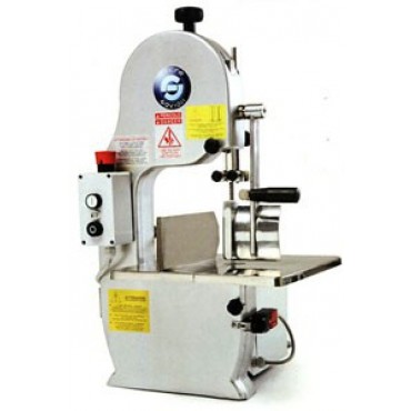 Segaossi elettrico Morgan modello 200/AN per macellerie a norme CE, con telaio anodizzato.