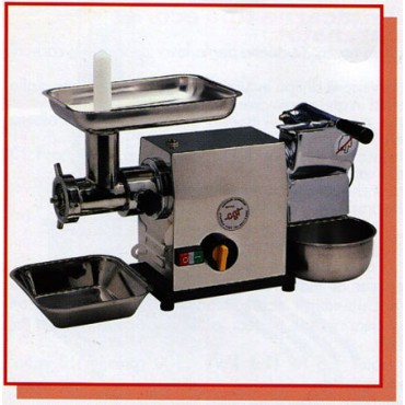 Tritacarne modello 12 con abbinata una grattugia, motore trifase 380 ventilato HP 1 - 1 PREZZO E' DA SCONTARE DEL 10%, 3 PREZZI SONO DA SCONTARE DEL 5%.