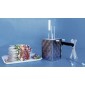 Macchinette per arrosticini professionali, in acciaio inox AISI 304-18/10 amagnetico, CON SPORTELLO APRIBILE e regolazione dell'altezza. Fabbricate dalla Morgan per macellerie, salumifici, industrie alimentari e supermercati.