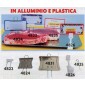 Supporti, pinzette e spilloni per tutti i segnaprezzi Morgan in plastica e in alluminio.