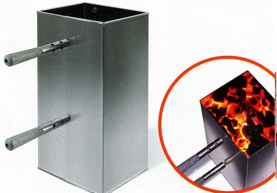 Affumicatore A Spirale, In Acciaio Inox, Ideale Per Affumicare Carne Calda O Fredda, Formaggio, Pesce E Maiale (B - 12