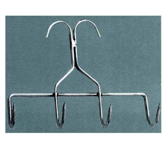 Ami Da Pesca In Acciaio Inox, Gancio Centrale Da 3/8" Per Pesca D'altura, Misura 6, Made In USA