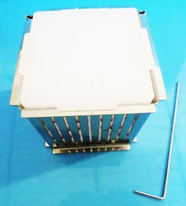 MisterBBQ Cubo Per Spiedini Arrosticini - Fabbrica 100 Pezzi Originali Artigianali Abruzzesi - Foto 5