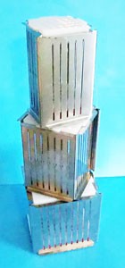 MisterBBQ Cubo Per Spiedini Arrosticini - Fabbrica 100 Pezzi Originali Artigianali Abruzzesi - Foto 7